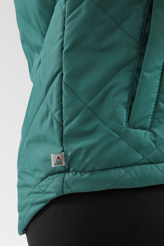 Passenger Womens Ocean Insulated Half Zip Jacket Deep Ocean