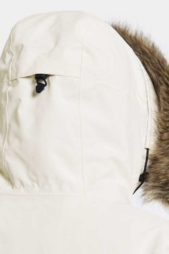 Didriksons Womens Erika Parka White Foam