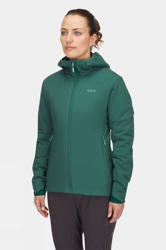 Rab Womens Xenair Alpine Light Insulated Jacket Green Slate