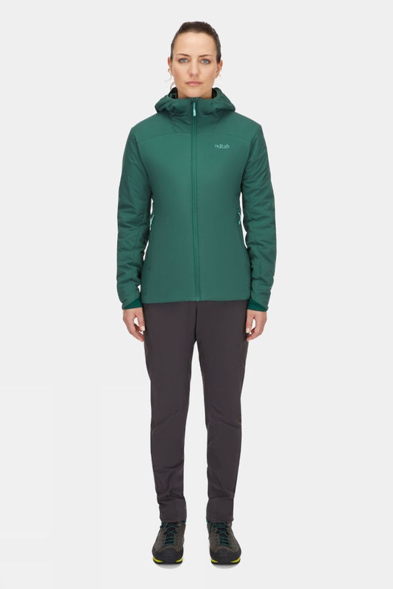 Rab Womens Xenair Alpine Light Insulated Jacket Green Slate