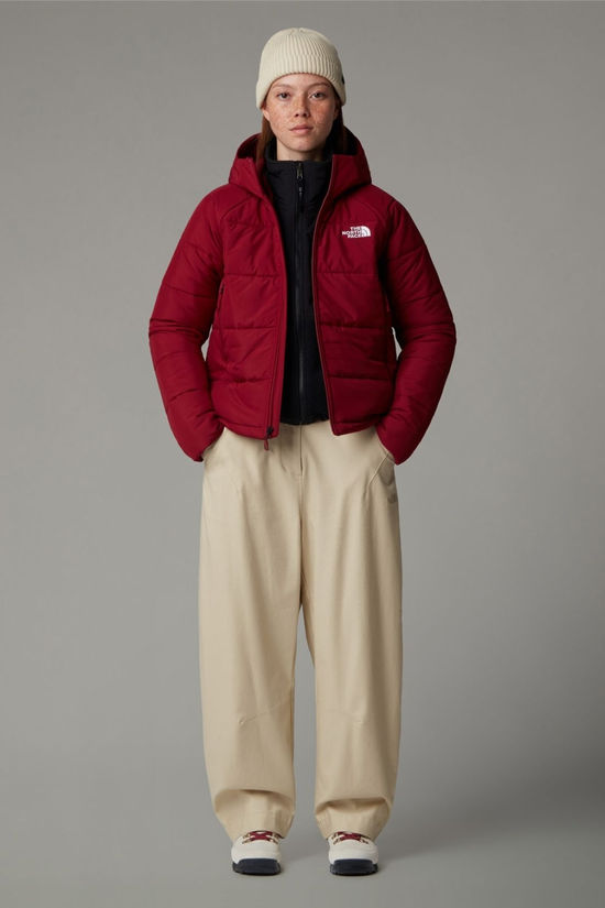 The North Face Womens Circular Synthetic Hooded Jacket Beetroot