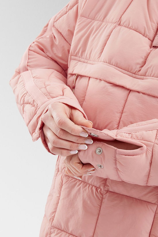 Acai Womens Cloud Jacket Dusky Pink