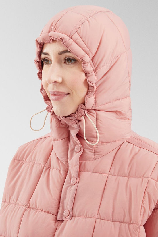 Acai Womens Cloud Jacket Dusky Pink