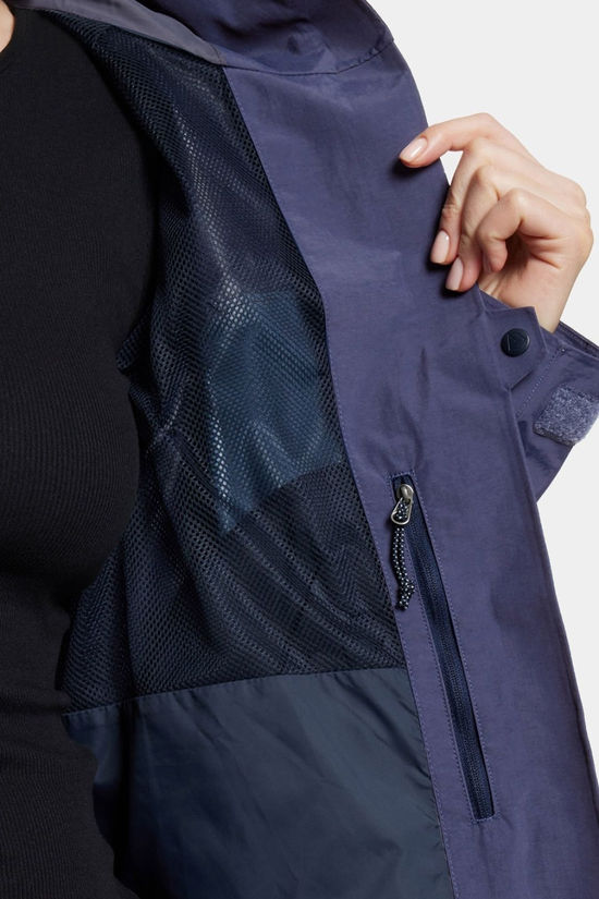 Didriksons Womens Grit Jacket 3 Jacket Blue Arcade