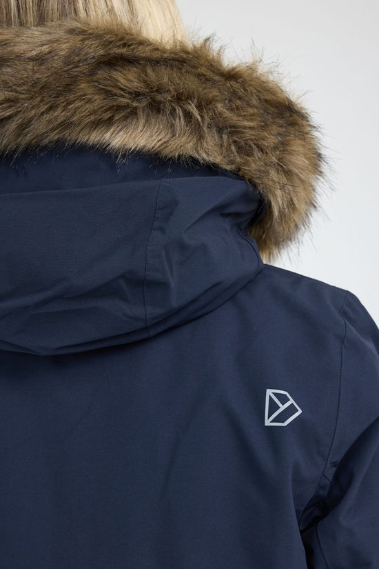 Didriksons Womens Emma Parka Dark Night Blue
