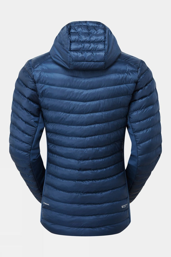 Rab Womens Cirrus Flex Hooded Jacket Tempest Blue