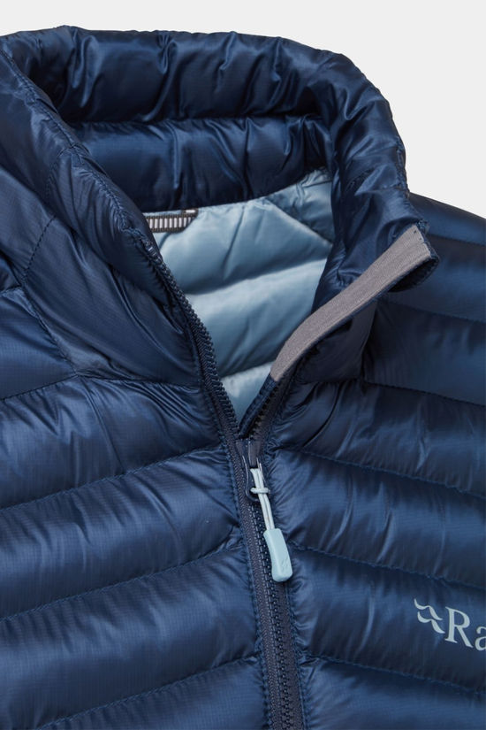 Rab Womens Cirrus Flex Hooded Jacket Tempest Blue