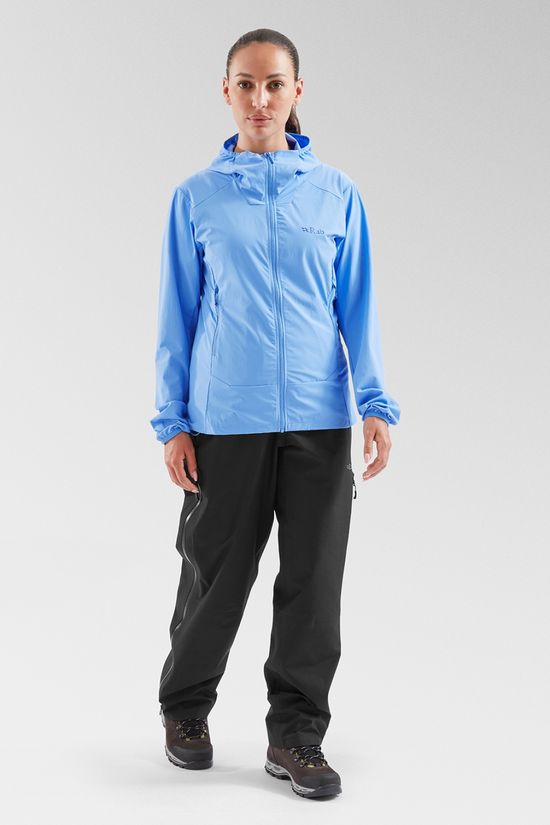 Rab Womens Borealis Hooded Jacket Bluebird