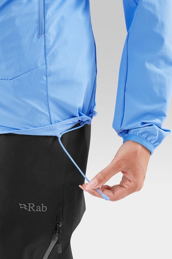 Rab Womens Borealis Hooded Jacket Bluebird