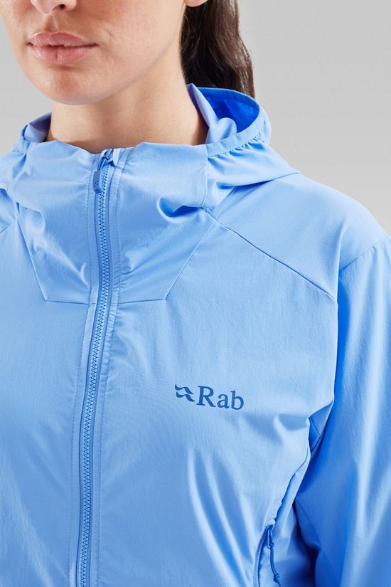 Rab Womens Borealis Hooded Jacket Bluebird