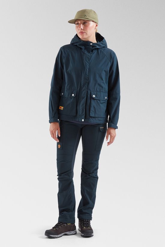 Fjallraven Womens Vardag Vindby Jacket  Navy