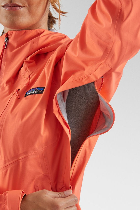 Patagonia Womens Granite Crest 3L Jacket Orange Peel