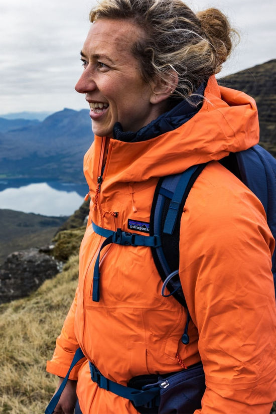 Patagonia Womens Granite Crest 3L Jacket Orange Peel