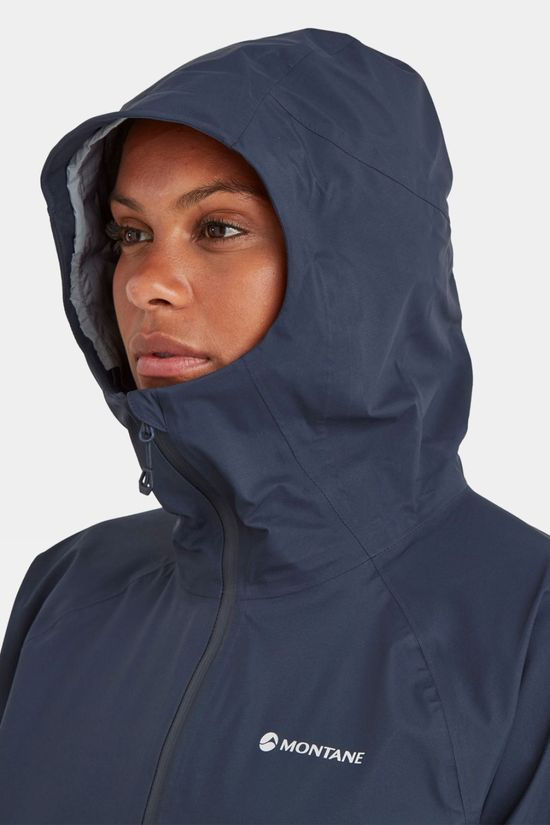 Montane Womens Phase Lite Waterproof Jacket Eclipse Blue