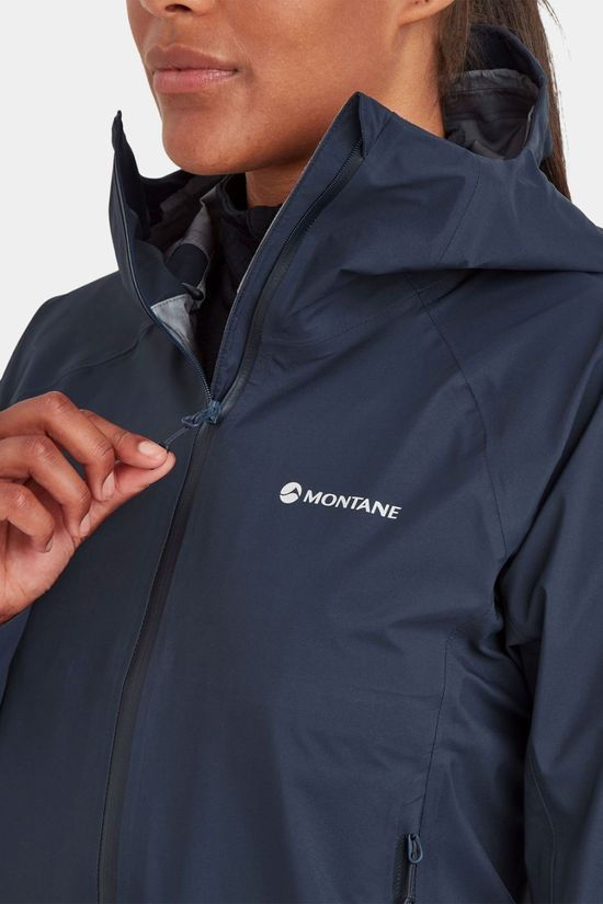 Montane Womens Phase Lite Waterproof Jacket Eclipse Blue