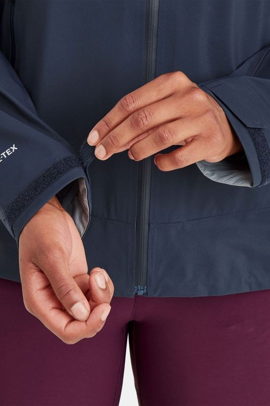 Montane Womens Phase Lite Waterproof Jacket Eclipse Blue