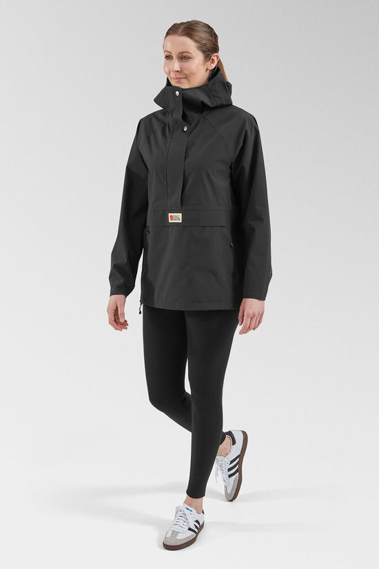 Fjallraven Womens Vardag Hydratic Anorak  Black