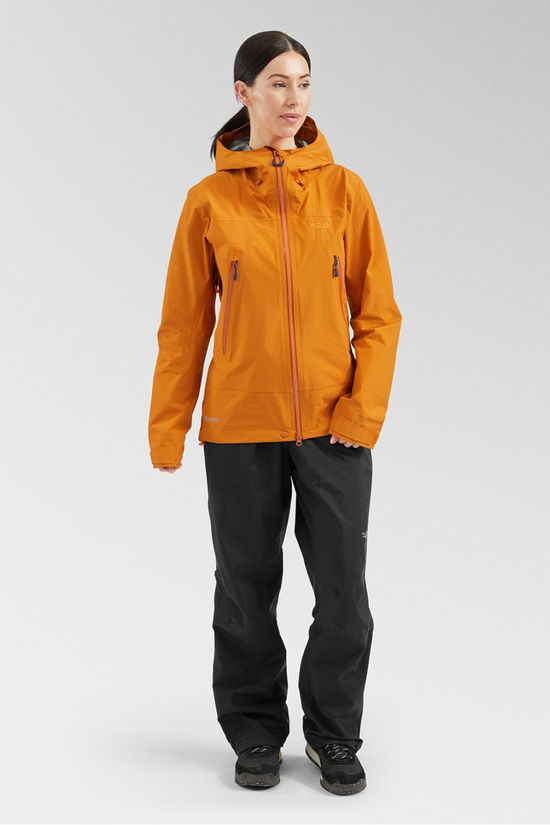 Rab Womens Kangri Paclite Plus Jacket Marmalade
