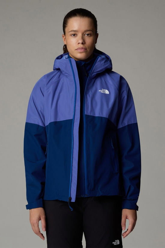 The North Face Womens Diablo Dynamic Zip-In Jacket Indigo Plum/Estate Blue