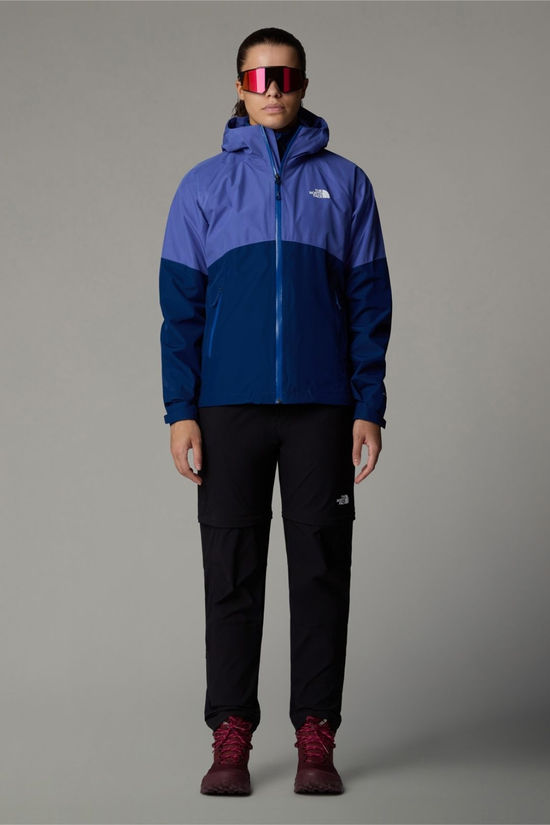 The North Face Womens Diablo Dynamic Zip-In Jacket Indigo Plum/Estate Blue