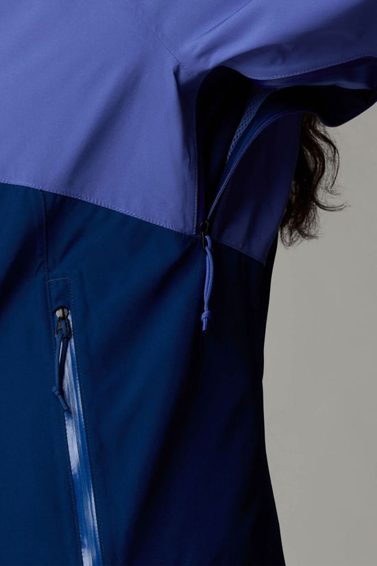 The North Face Womens Diablo Dynamic Zip-In Jacket Indigo Plum/Estate Blue