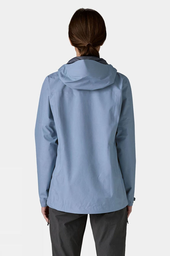 Patagonia Womens Boulder Fork Rain Jacket Barnacle Blue
