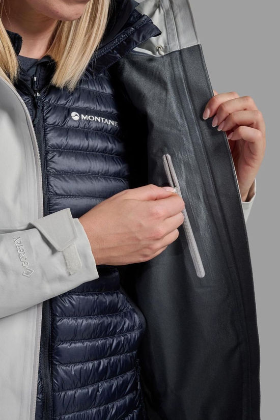 Montane Womens Spirit Long Waterproof Parka Powder