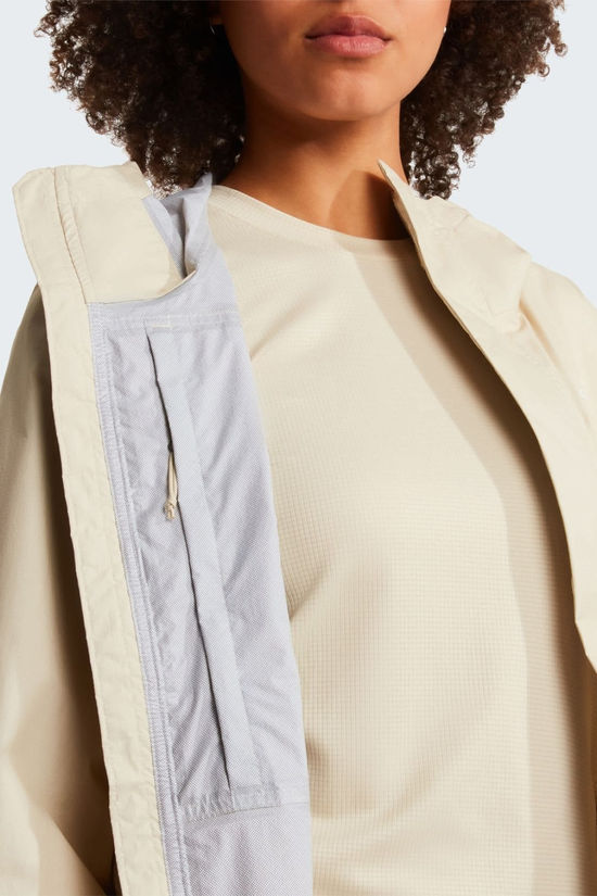 The North Face Womens Packable Shell Parka Desert Stone