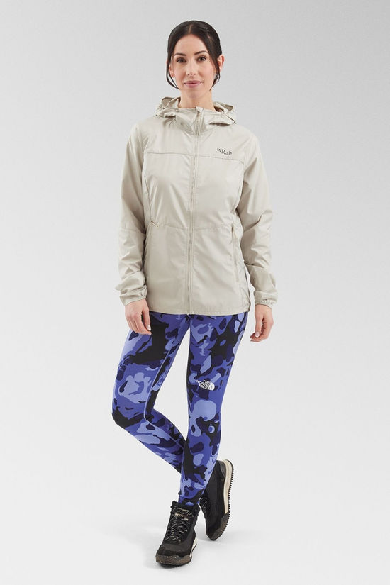 Rab Womens Windgather Hooded Jacket Pebble