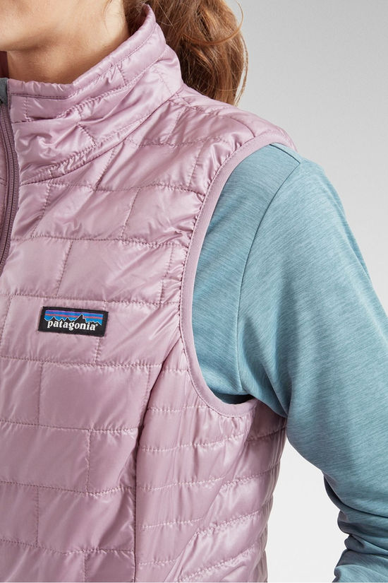 Patagonia Womens Nano Puff Vest Stormy Mauve