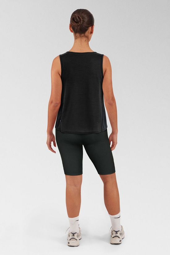 Fjallraven Womens  Abisko Lite Tank Top Black