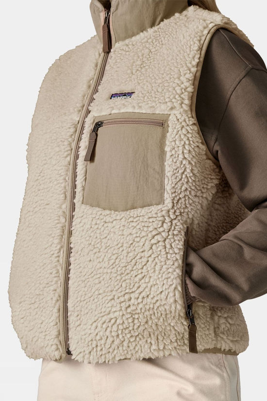 Patagonia Womens Classic Retro-X Vest  Natural