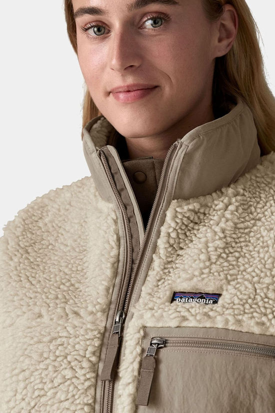 Patagonia Womens Classic Retro-X Vest  Natural