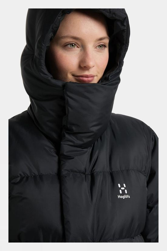 Haglofs Womens Long Down Parka True Black