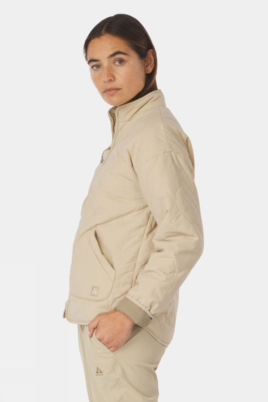 Ayacucho Womens Camping Quilted Jacket Trench Coat