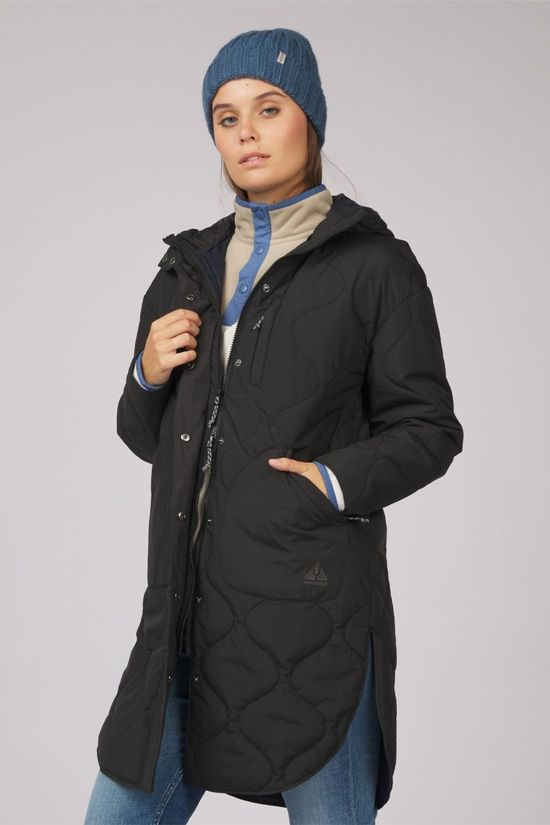 Ayacucho Womens Quilted Jacket Black
