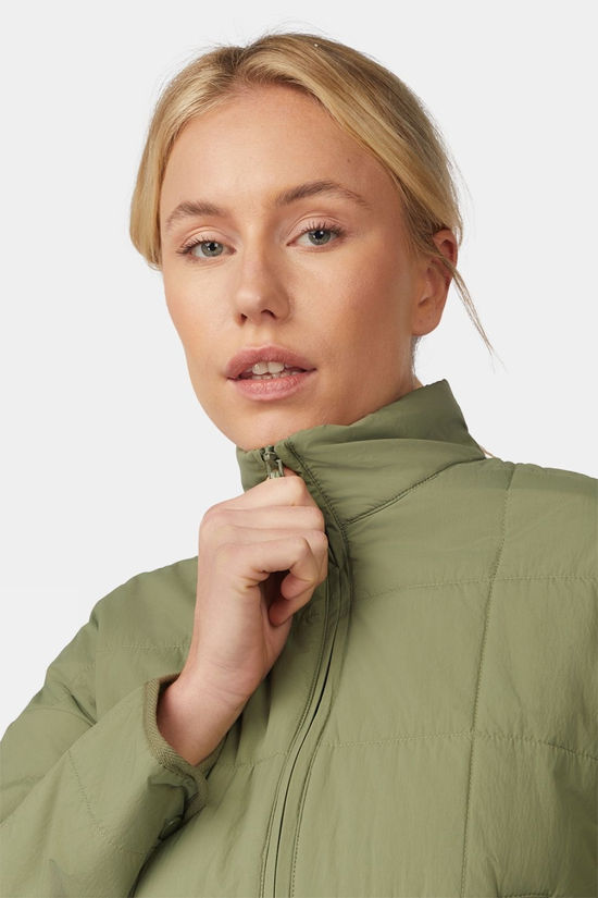 Ayacucho Womens Bowness Quilted Jacket Olivine