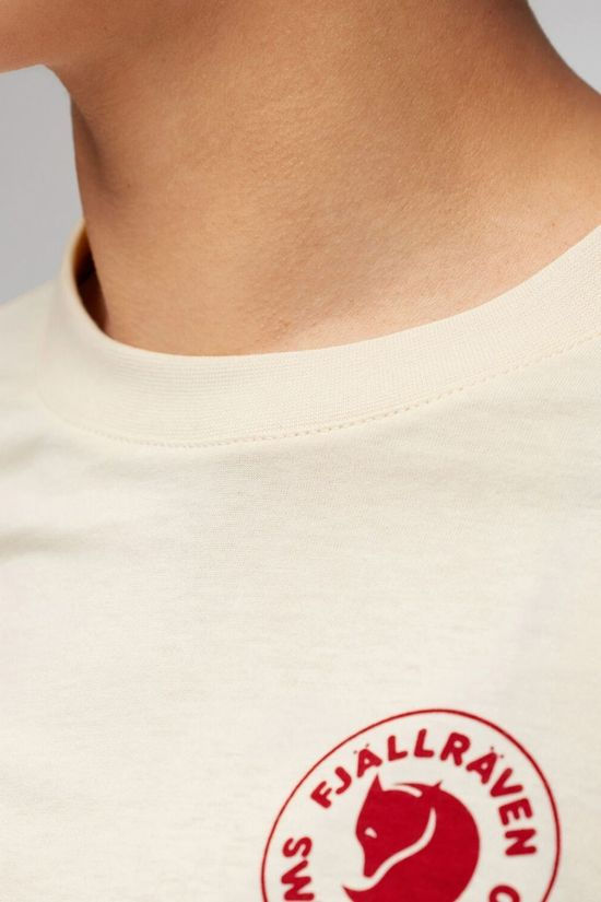 Fjallraven Womens 1960 Logo Long Sleeves T-Shirt  Chalk White