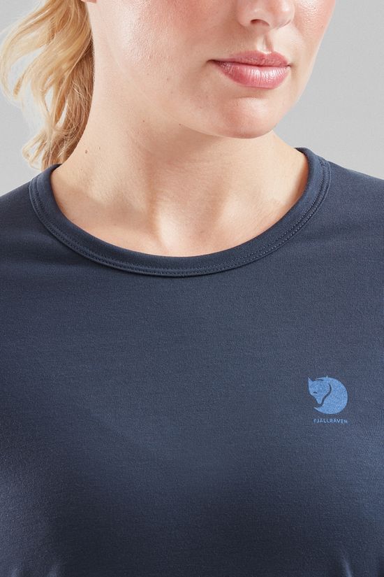 Fjallraven Womens High Coast Long Sleeve T-Shirt Navy