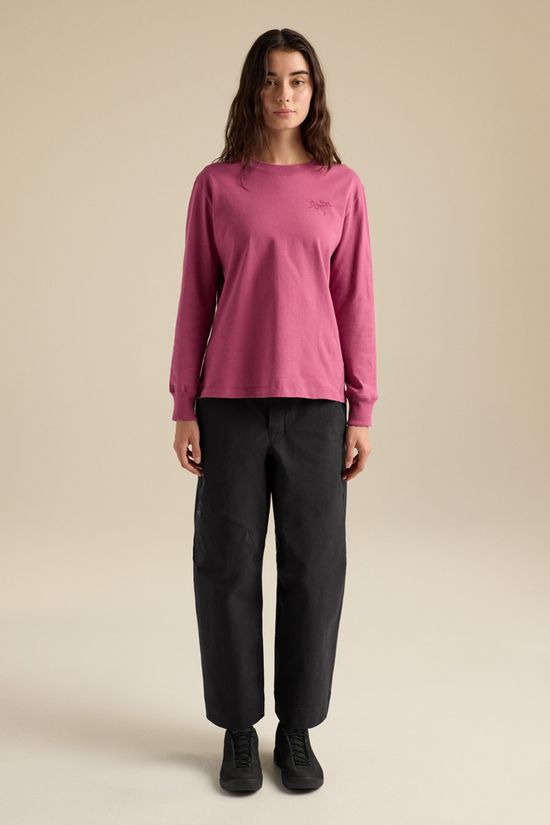 Arc'teryx Women’s Kragg Cotton Since 1989 Long Sleeve T-Shirt Lt Renegade / Renegade