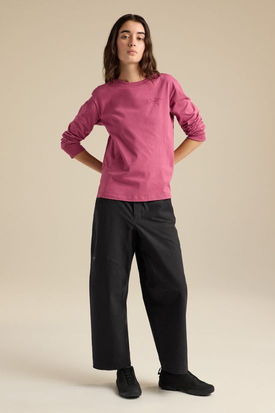 Arc'teryx Women’s Kragg Cotton Since 1989 Long Sleeve T-Shirt Lt Renegade / Renegade