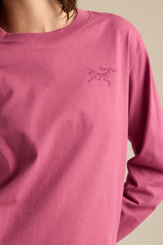 Arc'teryx Women’s Kragg Cotton Since 1989 Long Sleeve T-Shirt Lt Renegade / Renegade
