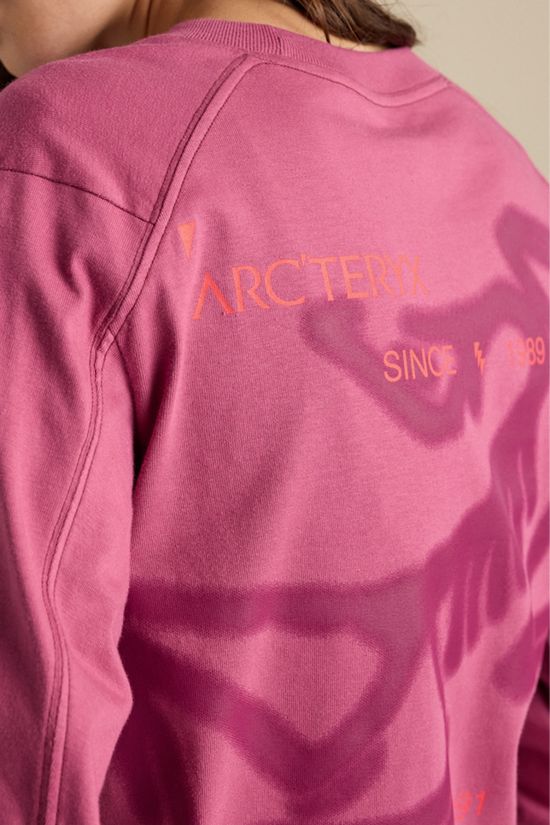 Arc'teryx Women’s Kragg Cotton Since 1989 Long Sleeve T-Shirt Lt Renegade / Renegade