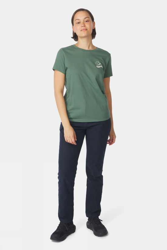 Ayacucho Womens Sierra T-Shirt Sage Leaf