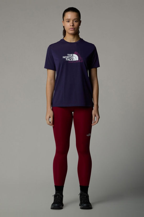 The North Face Womens Foundation Mountain T-Shirt Eternal Purple