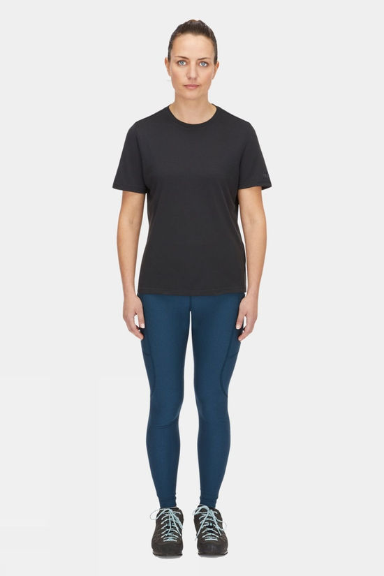 Rab Womens Crimp Logo T-Shirt Beluga