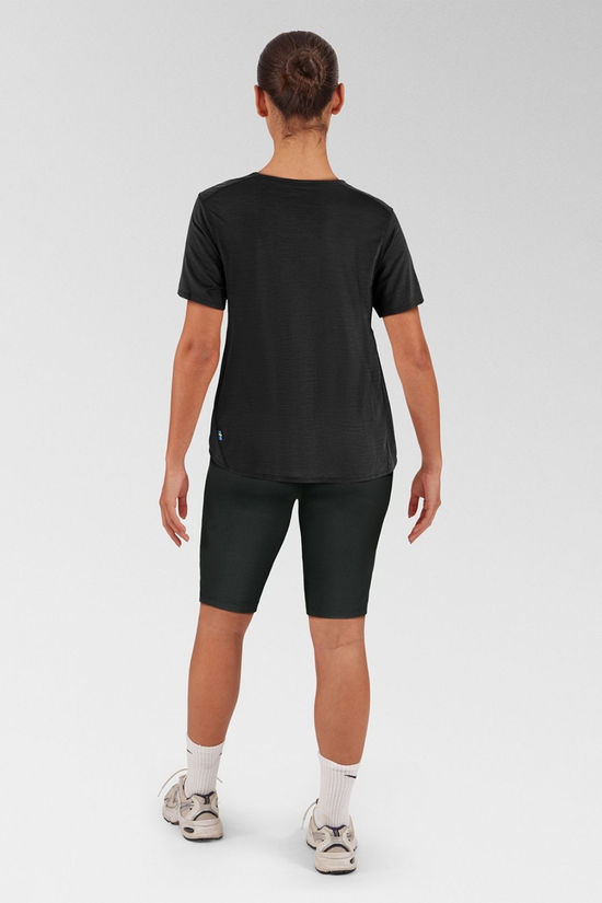 Fjallraven Womens Abisko Lite T-Shirt Black