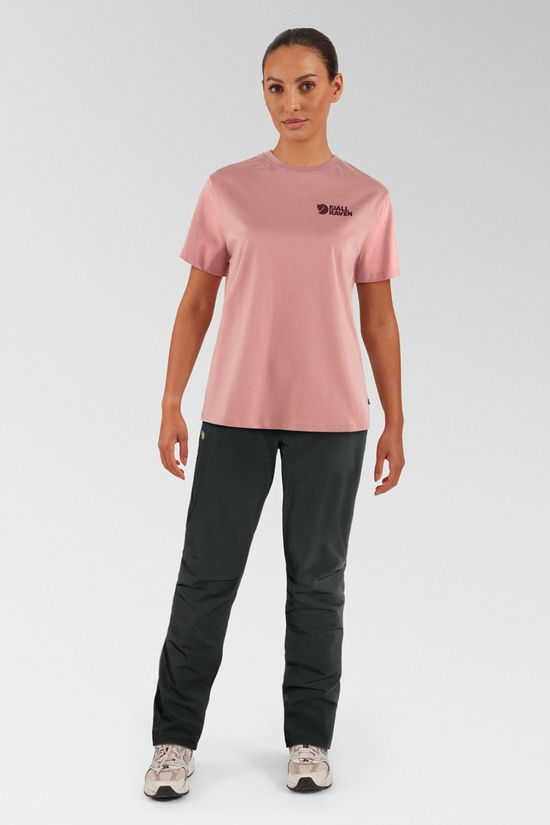 Fjallraven Womens Heavy Classic T-Shirt Dusty Rose
