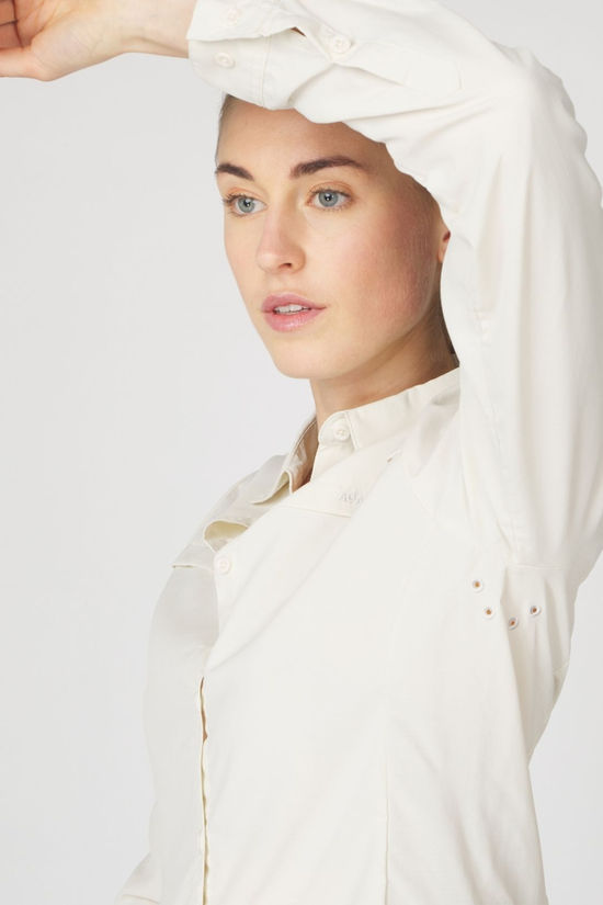 Ayacucho Womens Jungle Travel Long Sleeve Shirt White