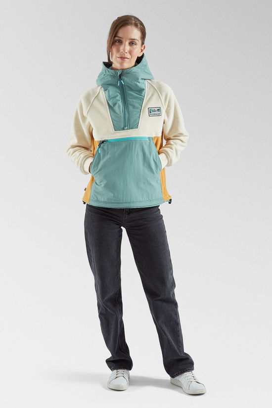 Passenger Womens Alexander Recycled Hooded Polar Fleece Birch